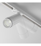 Maytoni Focus Zoom Reflektor do Szyny Jednoobwodowej UNITY LED 12W 900lm 4000K Biały TR021-1-12B4K-Z-W Maytoni Focus Zoom Reflektor do Szyny Jednoobwodowej UNITY LED 12W 900lm 4000K Biały TR021-1-12B4K-Z-W