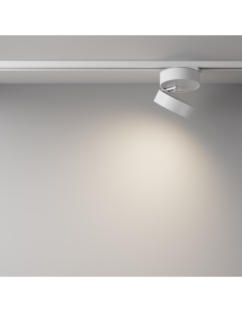 Maytoni ONDA Reflektor do Szyny Jednoobwodowej UNITY LED 18W 1500lm 4000K Biały TR007-1-18W3K-W4K Maytoni ONDA Reflektor do Szyny Jednoobwodowej UNITY LED 18W 1500lm 4000K Biały TR007-1-18W3K-W4K