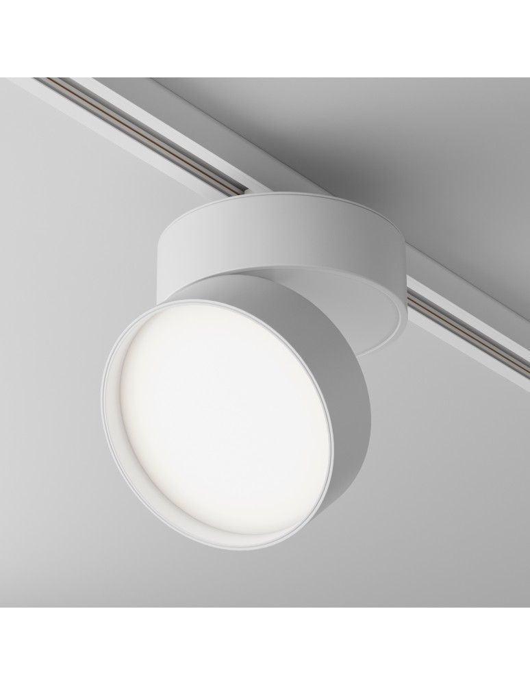 Maytoni ONDA Reflektor do Szyny Jednoobwodowej UNITY LED 18W 1500lm 4000K Biały TR007-1-18W3K-W4K Maytoni ONDA Reflektor do Szyny Jednoobwodowej UNITY LED 18W 1500lm 4000K Biały TR007-1-18W3K-W4K