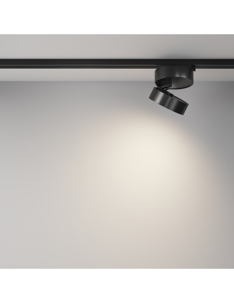 Maytoni ONDA Reflektor do Szyny Jednoobwodowej UNITY LED 18W 1100lm 4000K Black TR007-1-18W3K-B4K Maytoni ONDA Reflektor do Szyny Jednoobwodowej UNITY LED 18W 1100lm 4000K Black TR007-1-18W3K-B4K
