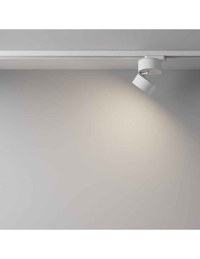 Maytoni ONDA Reflektor do Szyny Jednoobwodowej UNITY LED 12W 900lm 4000K Biały TR007-1-12W4K-W Maytoni ONDA Reflektor do Szyny Jednoobwodowej UNITY LED 12W 900lm 4000K Biały TR007-1-12W4K-W