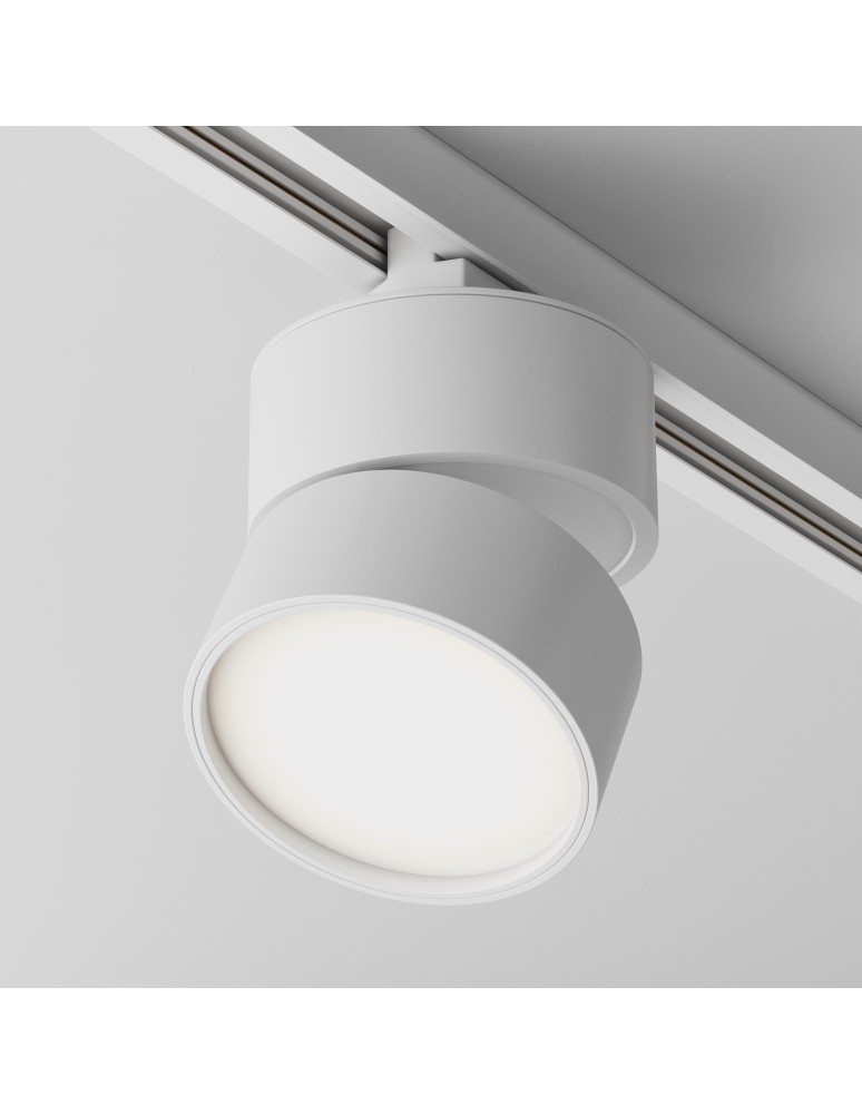 Maytoni ONDA Reflektor do Szyny Jednoobwodowej UNITY LED 12W 900lm 4000K Biały TR007-1-12W4K-W Maytoni ONDA Reflektor do Szyny Jednoobwodowej UNITY LED 12W 900lm 4000K Biały TR007-1-12W4K-W