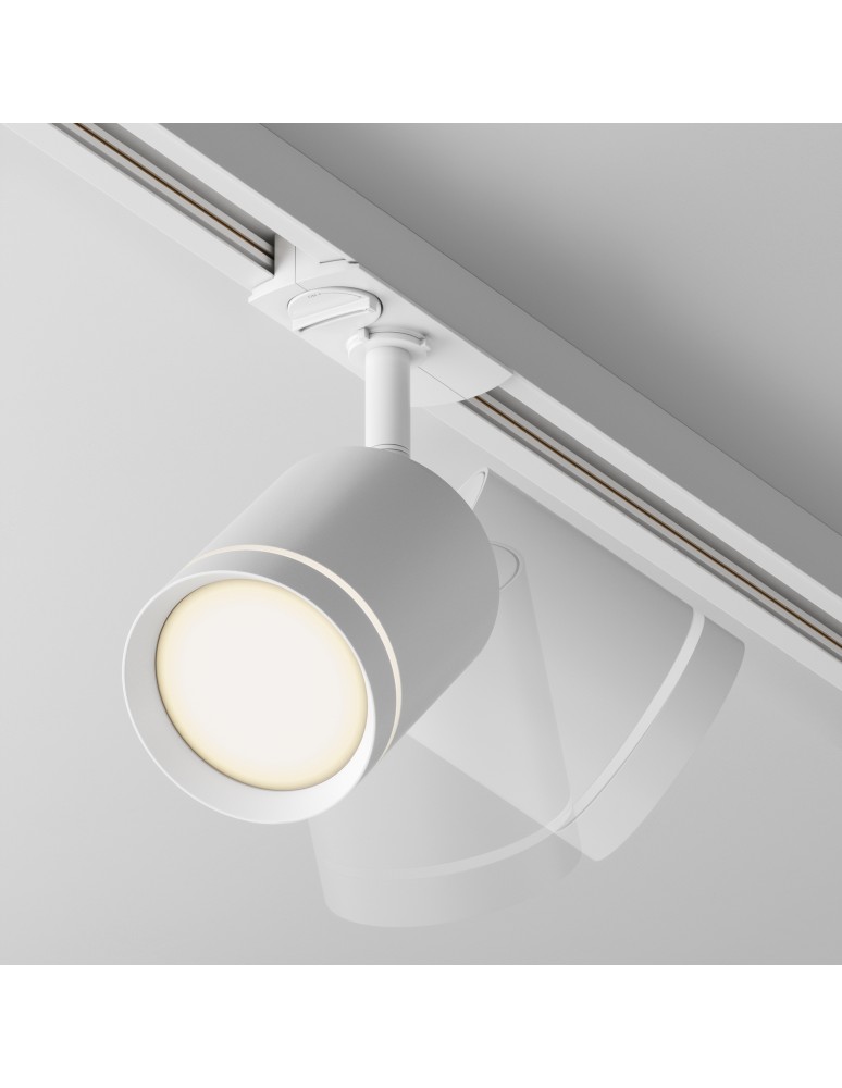 Maytoni Orlo Reflektor do Szyny Jednoobwodowej UNITY LED 5W 200lm 3000K Biały TR085-1-5W3K-W Maytoni Orlo Reflektor do Szyny Jednoobwodowej UNITY LED 5W 200lm 3000K Biały TR085-1-5W3K-W