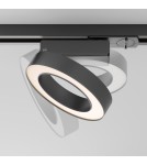 Maytoni Rim Reflektor do Szyny Jednoobwodowej UNITY LED 12W 650lm 3000K Black TR044-1-12W3K-B Maytoni Rim Reflektor do Szyny Jednoobwodowej UNITY LED 12W 650lm 3000K Black TR044-1-12W3K-B