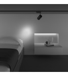 Maytoni Vuoro Reflektor do Szyny Jednoobwodowej UNITY LED 10W 850lm 3000K Black TR003-1-10W3K-S-B Maytoni Vuoro Reflektor do Szyny Jednoobwodowej UNITY LED 10W 850lm 3000K Black TR003-1-10W3K-S-B