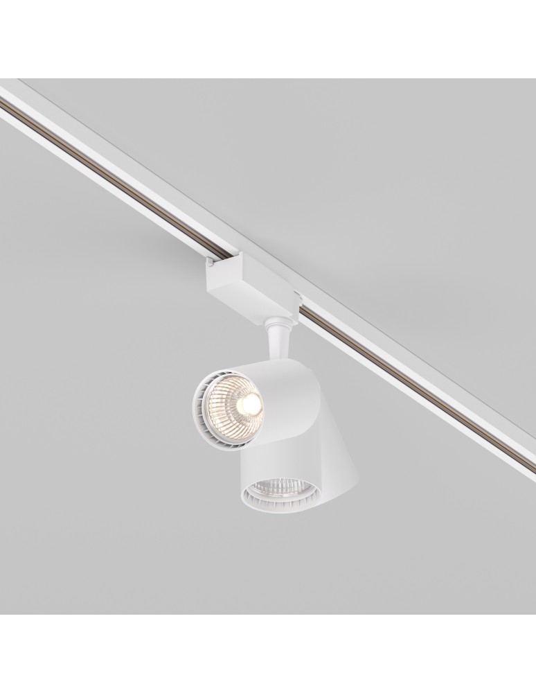 Maytoni Vuoro Reflektor do Szyny Jednoobwodowej UNITY LED 10W 850lm 3000K Biały TR003-1-10W3K-S-W Maytoni Vuoro Reflektor do Szyny Jednoobwodowej UNITY LED 10W 850lm 3000K Biały TR003-1-10W3K-S-W