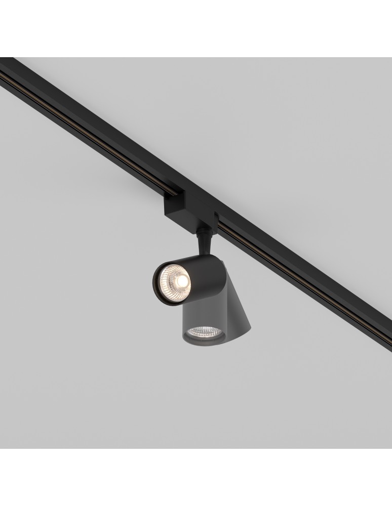 Maytoni Vuoro Reflektor do Szyny Jednoobwodowej UNITY LED 6W 450lm 3000K Black TR003-1-6W3K-S-B