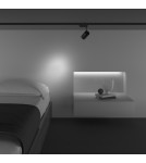 Lampy do szynoprzewodów 1 fazowych - Maytoni Vuoro Reflektor do Szyny Jednoobwodowej UNITY LED 6W 450lm 3000K Black TR003-1-6W3K-S-B - product 5