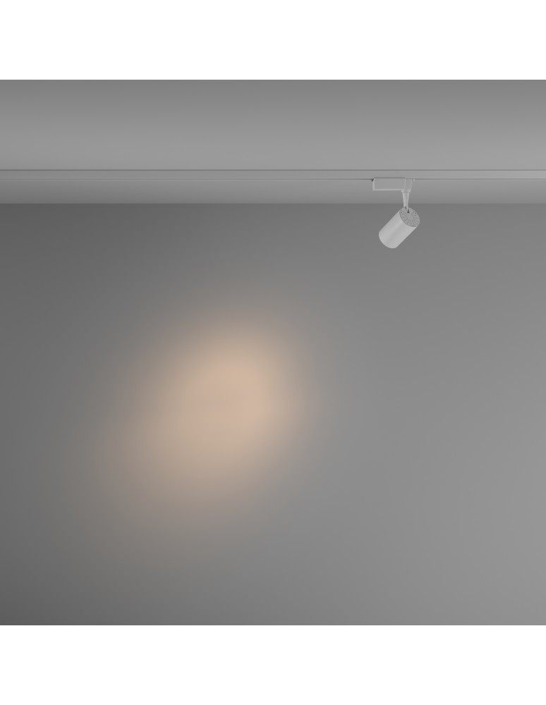 Maytoni Vuoro Reflektor do Szyny Jednoobwodowej UNITY LED 6W 450lm 3000K Biały TR003-1-6W3K-S-W Maytoni Vuoro Reflektor do Szyny Jednoobwodowej UNITY LED 6W 450lm 3000K Biały TR003-1-6W3K-S-W