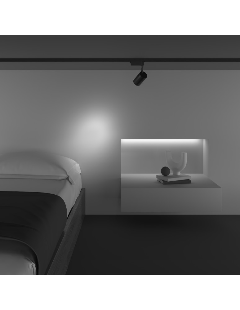 Maytoni Vuoro Reflektor do Szyny Jednoobwodowej UNITY LED 6W 500lm 4000K Black TR003-1-6W4K-S-B Maytoni Vuoro Reflektor do Szyny Jednoobwodowej UNITY LED 6W 500lm 4000K Black TR003-1-6W4K-S-B