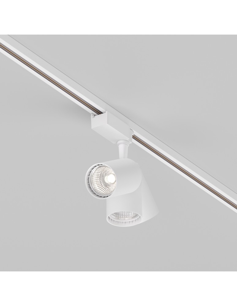 Maytoni Vuoro Reflektor do Szyny Jednoobwodowej UNITY LED 10W 900lm 4000K Biały TR003-1-10W4K-S-W Maytoni Vuoro Reflektor do Szyny Jednoobwodowej UNITY LED 10W 900lm 4000K Biały TR003-1-10W4K-S-W