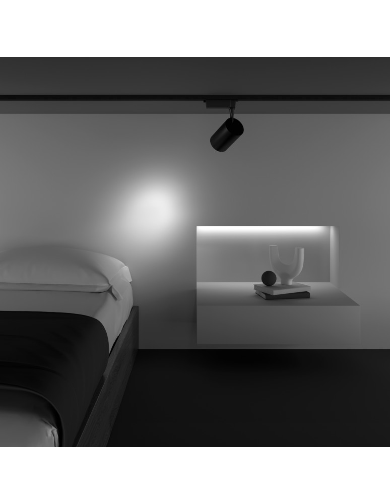 Maytoni Vuoro Reflektor do Szyny Jednoobwodowej UNITY LED 15W 1600lm 4000K Black TR003-1-15W4K-S-B Maytoni Vuoro Reflektor do Szyny Jednoobwodowej UNITY LED 15W 1600lm 4000K Black TR003-1-15W4K-S-B