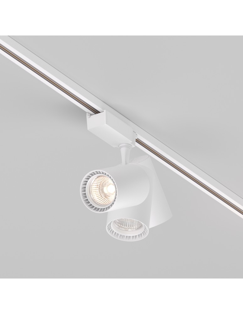 Maytoni Vuoro Reflektor do Szyny Jednoobwodowej UNITY LED 26W 2700lm 3000K Biały TR003-1-26W3K-S-W Maytoni Vuoro Reflektor do Szyny Jednoobwodowej UNITY LED 26W 2700lm 3000K Biały TR003-1-26W3K-S-W