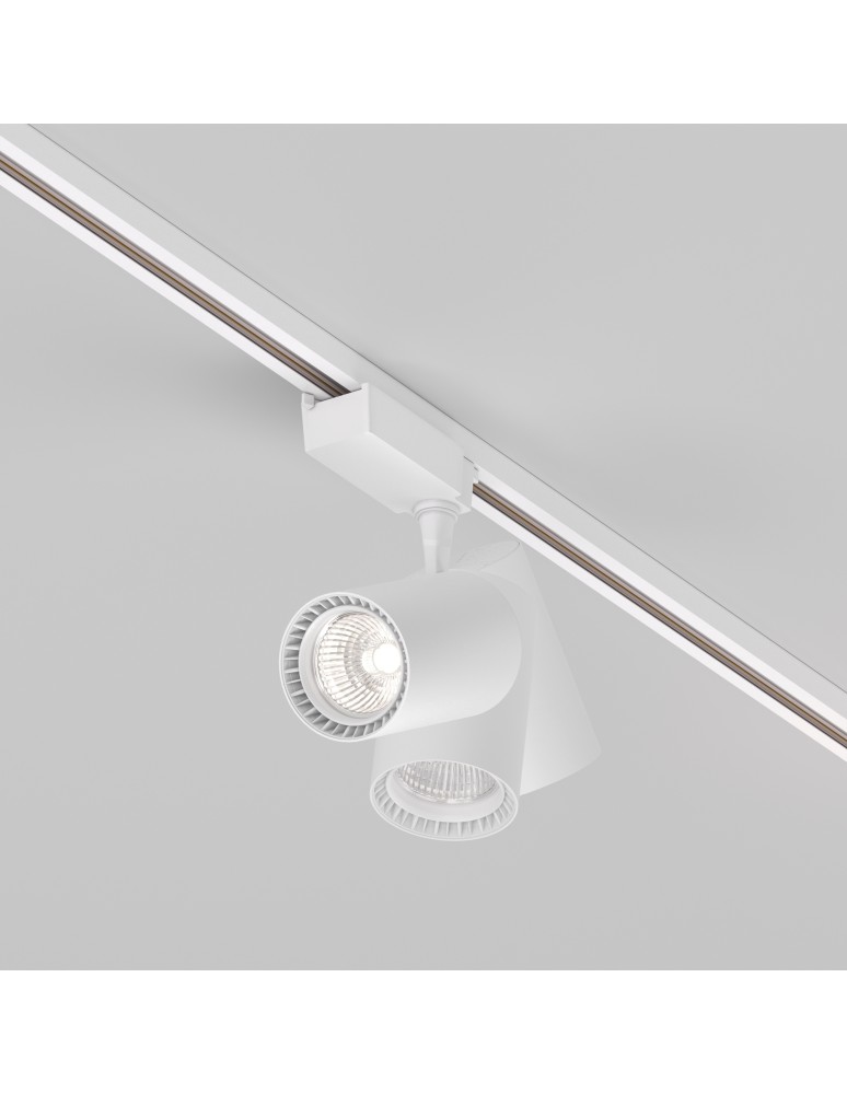 Maytoni Vuoro Reflektor do Szyny Jednoobwodowej UNITY LED 26W 3000lm 4000K Biały TR003-1-26W4K-S-W Maytoni Vuoro Reflektor do Szyny Jednoobwodowej UNITY LED 26W 3000lm 4000K Biały TR003-1-26W4K-S-W