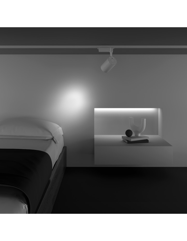 Maytoni Vuoro Reflektor do Szyny Jednoobwodowej UNITY LED 26W 3000lm 4000K Biały TR003-1-26W4K-S-W Maytoni Vuoro Reflektor do Szyny Jednoobwodowej UNITY LED 26W 3000lm 4000K Biały TR003-1-26W4K-S-W