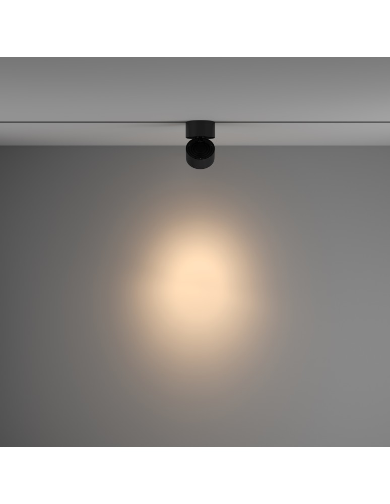 Maytoni Yin Reflektor do Szyny Jednoobwodowej UNITY LED 15W 700lm 3000K Black TR084-1-15W3K-D-B Maytoni Yin Reflektor do Szyny Jednoobwodowej UNITY LED 15W 700lm 3000K Black TR084-1-15W3K-D-B
