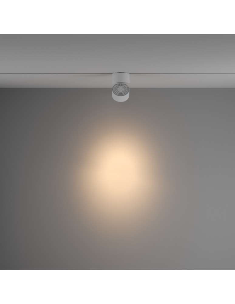 Maytoni Yin Reflektor do Szyny Jednoobwodowej UNITY LED 15W 1020lm 3000K Biały TR084-1-15W3K-D-W Maytoni Yin Reflektor do Szyny Jednoobwodowej UNITY LED 15W 1020lm 3000K Biały TR084-1-15W3K-D-W