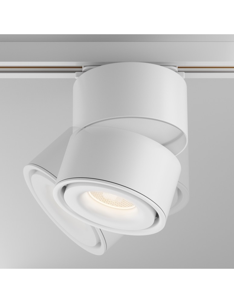 Maytoni Yin Reflektor do Szyny Jednoobwodowej UNITY LED 15W 1020lm 3000K Biały TR084-1-15W3K-D-W Maytoni Yin Reflektor do Szyny Jednoobwodowej UNITY LED 15W 1020lm 3000K Biały TR084-1-15W3K-D-W