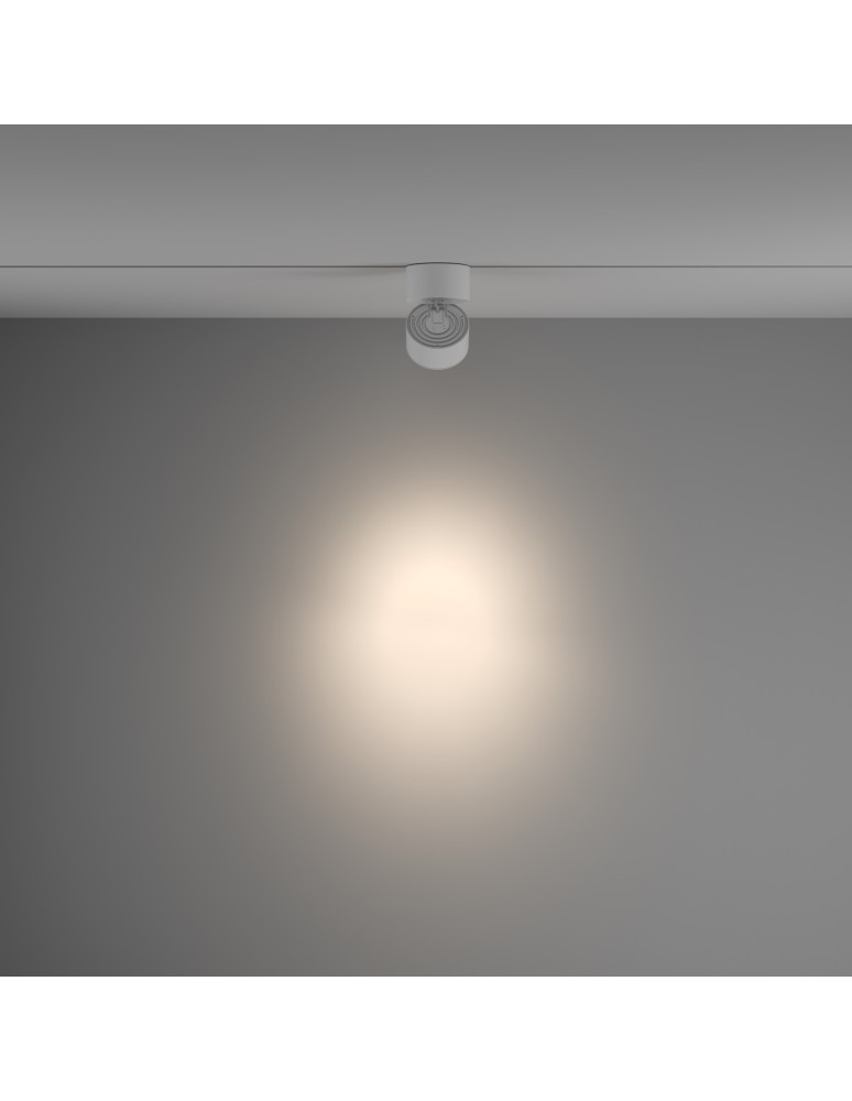 Maytoni Yin Reflektor do Szyny Jednoobwodowej UNITY LED 15W 1120lm 4000K Biały TR084-1-15W4K-W Maytoni Yin Reflektor do Szyny Jednoobwodowej UNITY LED 15W 1120lm 4000K Biały TR084-1-15W4K-W