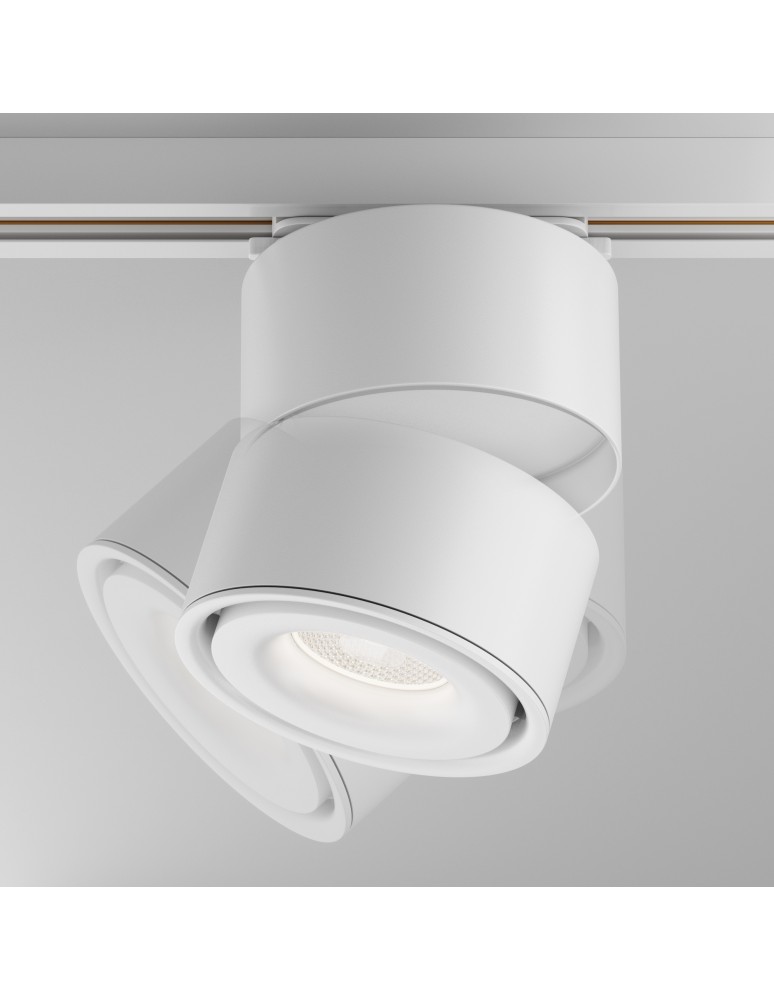 Maytoni Yin Reflektor do Szyny Jednoobwodowej UNITY LED 15W 1120lm 4000K Biały TR084-1-15W4K-W Maytoni Yin Reflektor do Szyny Jednoobwodowej UNITY LED 15W 1120lm 4000K Biały TR084-1-15W4K-W
