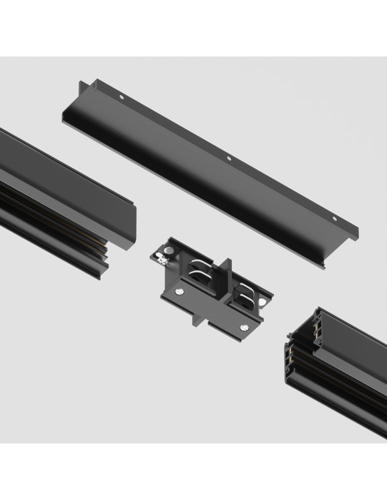 Akcesoria do szynoprzewodów 3 fazowych - Maytoni Akcesoria do Szyn Trinity Natynkowych Black TRA005CI-31B - product kolory-swiatla.pl 4