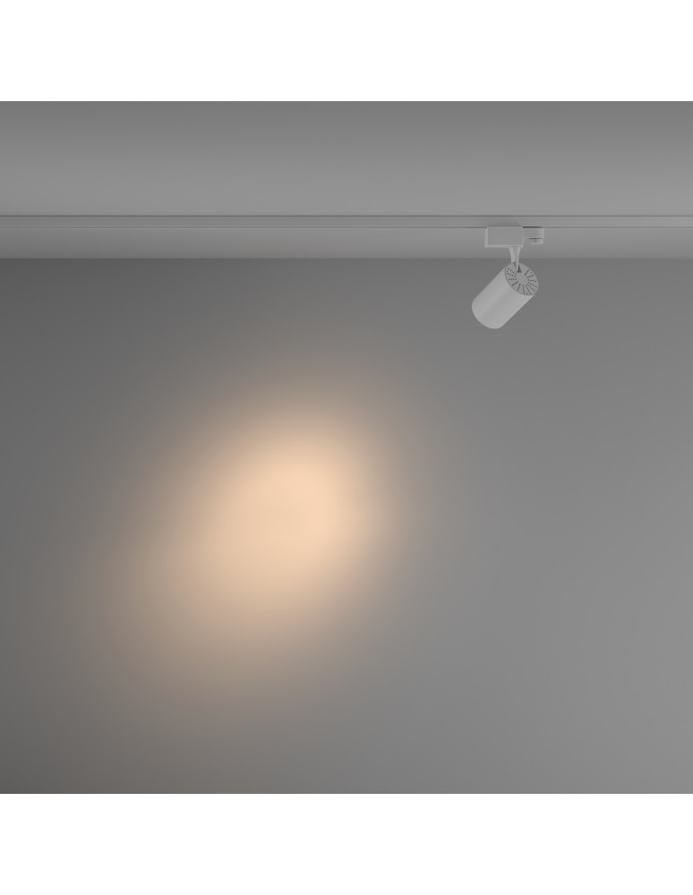 Maytoni Vuoro Reflektor do Szyny Trójobwodowej TRINITY LED 10W 750lm 3000K Biały TR029-3-10W3K-S-W
