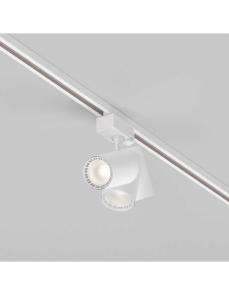Maytoni Vuoro Reflektor do Szyny Trójobwodowej TRINITY LED 10W 750lm 3000K Biały TR029-3-10W3K-S-W