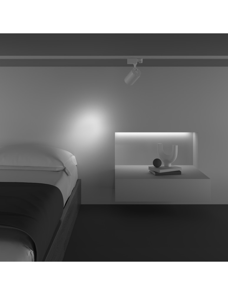 Maytoni Vuoro Reflektor do Szyny Trójobwodowej TRINITY LED 10W 750lm 3000K Biały TR029-3-10W3K-S-W