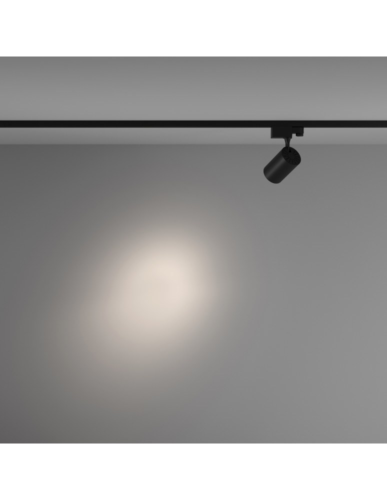 Maytoni Vuoro Reflektor do Szyny Trójobwodowej TRINITY LED 10W 800lm 4000K Black TR029-3-10W4K-S-B Maytoni Vuoro Reflektor do Szyny Trójobwodowej TRINITY LED 10W 800lm 4000K Black TR029-3-10W4K-S-B