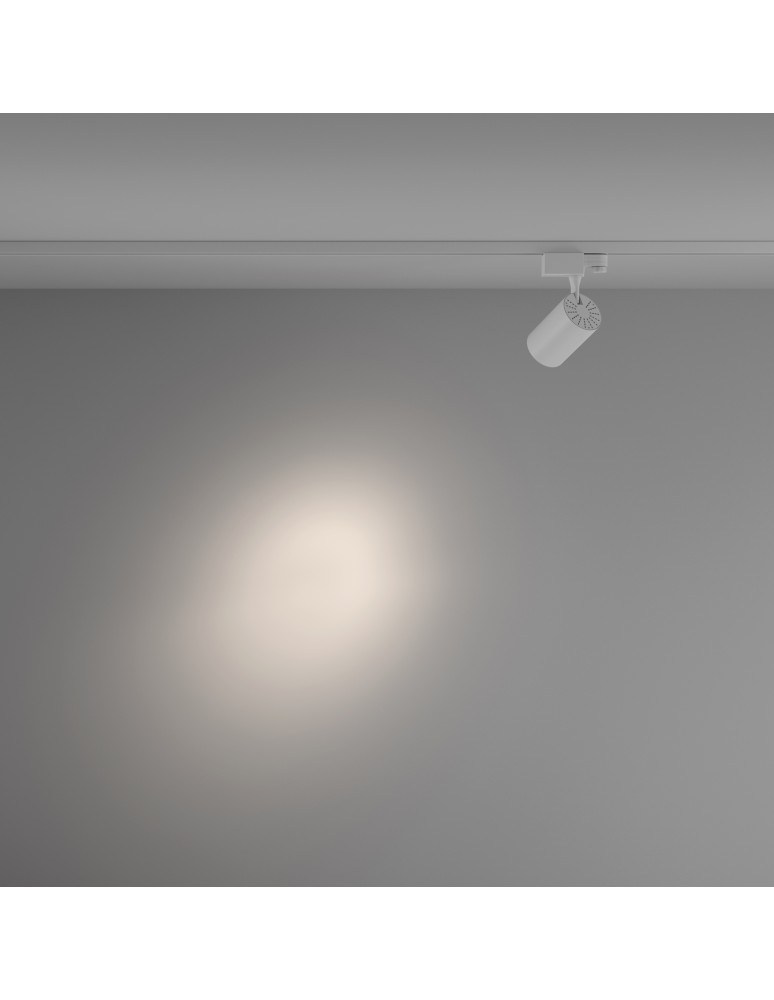 Maytoni Vuoro Reflektor do Szyny Trójobwodowej TRINITY LED 10W 800lm 4000K Biały TR029-3-10W4K-S-W Maytoni Vuoro Reflektor do Szyny Trójobwodowej TRINITY LED 10W 800lm 4000K Biały TR029-3-10W4K-S-W