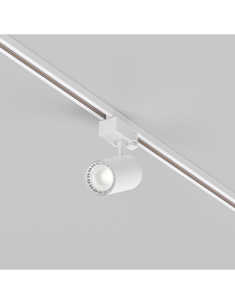 Maytoni Vuoro Reflektor do Szyny Trójobwodowej TRINITY LED 10W 800lm 4000K Biały TR029-3-10W4K-S-W Maytoni Vuoro Reflektor do Szyny Trójobwodowej TRINITY LED 10W 800lm 4000K Biały TR029-3-10W4K-S-W
