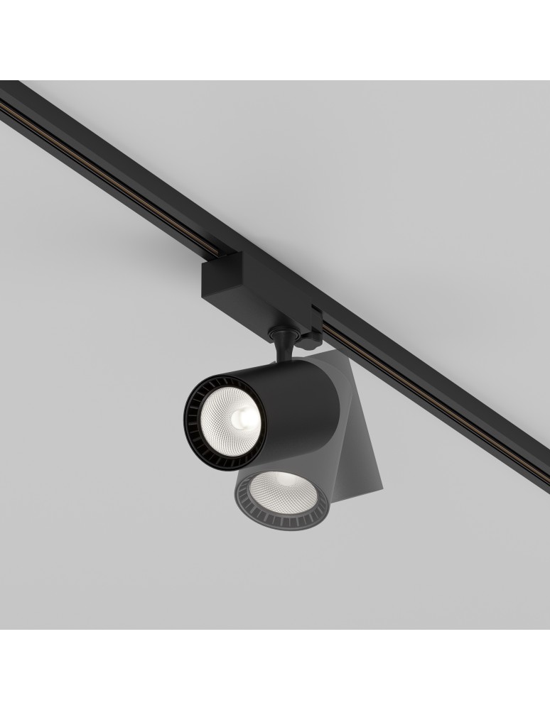 Maytoni Vuoro Reflektor do Szyny Trójobwodowej TRINITY LED 26W 2690lm 4000K Black TR029-3-26W4K-S-B