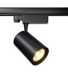 Lampy do szynoprzewodów 3 fazowych - Maytoni Vuoro Reflektor do Szyny Trójobwodowej TRINITY LED 20W 1500lm 3000K Black TR029-3-20W3K-S-B - product 1