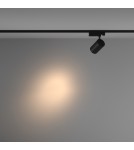 Lampy do szynoprzewodów 3 fazowych - Maytoni Vuoro Reflektor do Szyny Trójobwodowej TRINITY LED 20W 1500lm 3000K Black TR029-3-20W3K-S-B - product 3