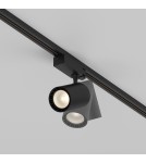 Lampy do szynoprzewodów 3 fazowych - Maytoni Vuoro Reflektor do Szyny Trójobwodowej TRINITY LED 20W 1500lm 3000K Black TR029-3-20W3K-S-B - product 5