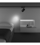 Lampy do szynoprzewodów 3 fazowych - Maytoni Vuoro Reflektor do Szyny Trójobwodowej TRINITY LED 20W 1500lm 3000K Black TR029-3-20W3K-S-B - product 6