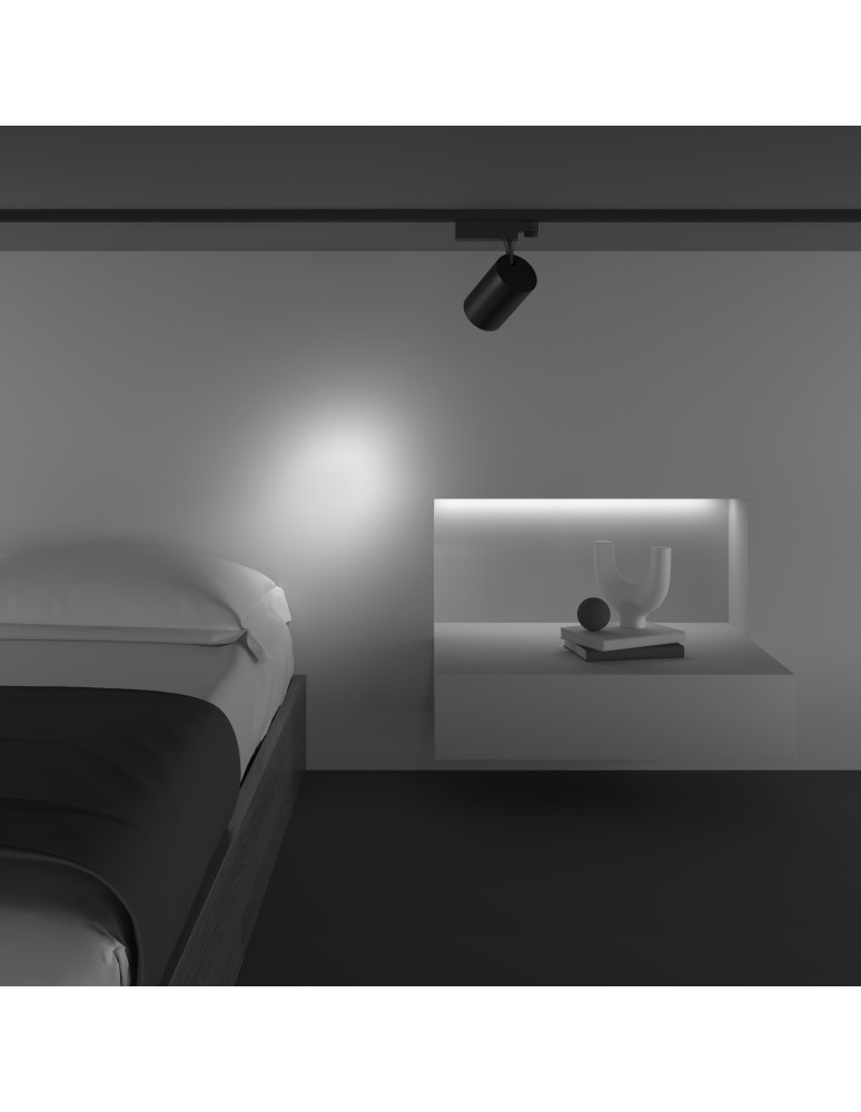 Maytoni Vuoro Reflektor do Szyny Trójobwodowej TRINITY LED 20W 1500lm 3000K Black TR029-3-20W3K-S-B