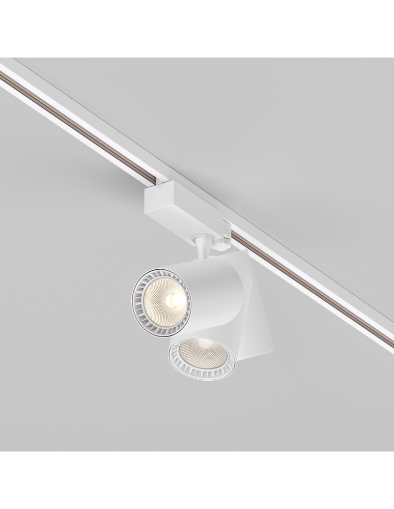 Maytoni Vuoro Reflektor do Szyny Trójobwodowej TRINITY LED 20W 1500lm 3000K Biały TR029-3-20W3K-S-W