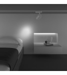 Lampy do szynoprzewodów 3 fazowych - Maytoni Vuoro Reflektor do Szyny Trójobwodowej TRINITY LED 20W 1500lm 3000K Biały TR029-3-20W3K-S-W - product 6