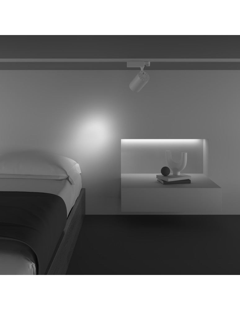 Maytoni Vuoro Reflektor do Szyny Trójobwodowej TRINITY LED 20W 1500lm 3000K Biały TR029-3-20W3K-S-W