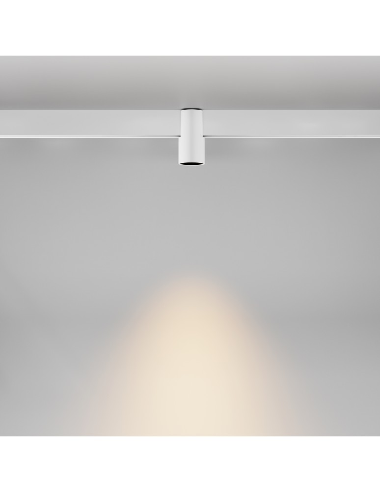 Maytoni Alfa Lampa do Szyny Magnetycznej EXILITY LED 7W 340lm 3000K Biały TR122-2-7W3K-W Maytoni Alfa Lampa do Szyny Magnetycznej EXILITY LED 7W 340lm 3000K Biały TR122-2-7W3K-W