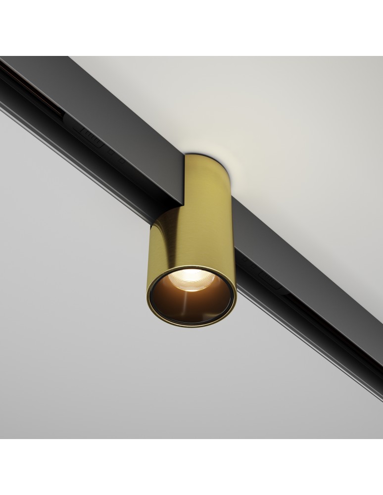 Maytoni Alfa Lampa do Szyny Magnetycznej EXILITY LED 7W 370lm 3000K Mosiądz TR122-2-7W3K-BS Maytoni Alfa Lampa do Szyny Magnetycznej EXILITY LED 7W 370lm 3000K Mosiądz TR122-2-7W3K-BS