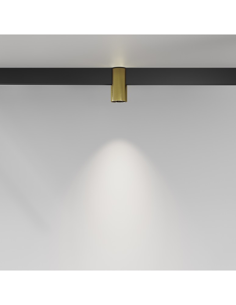 Maytoni Alfa Lampa do Szyny Magnetycznej EXILITY LED 7W 370lm Mosiądz TR122-4-7W-DS-BS Maytoni Alfa Lampa do Szyny Magnetycznej EXILITY LED 7W 370lm Mosiądz TR122-4-7W-DS-BS
