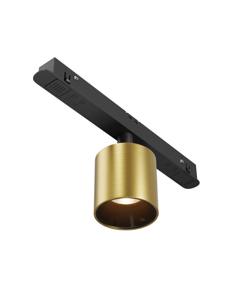 Maytoni Alfa S Lampa do Szyny Magnetycznej EXILITY LED 7W 380lm 3000K Mosiądz TR132-2-7W3K-BS Maytoni Alfa S Lampa do Szyny Magnetycznej EXILITY LED 7W 380lm 3000K Mosiądz TR132-2-7W3K-BS