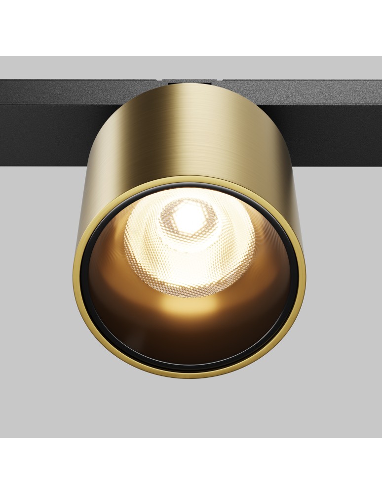 Maytoni Alfa S Lampa do Szyny Magnetycznej EXILITY LED 7W 380lm 3000K Mosiądz TR132-2-7W3K-BS Maytoni Alfa S Lampa do Szyny Magnetycznej EXILITY LED 7W 380lm 3000K Mosiądz TR132-2-7W3K-BS