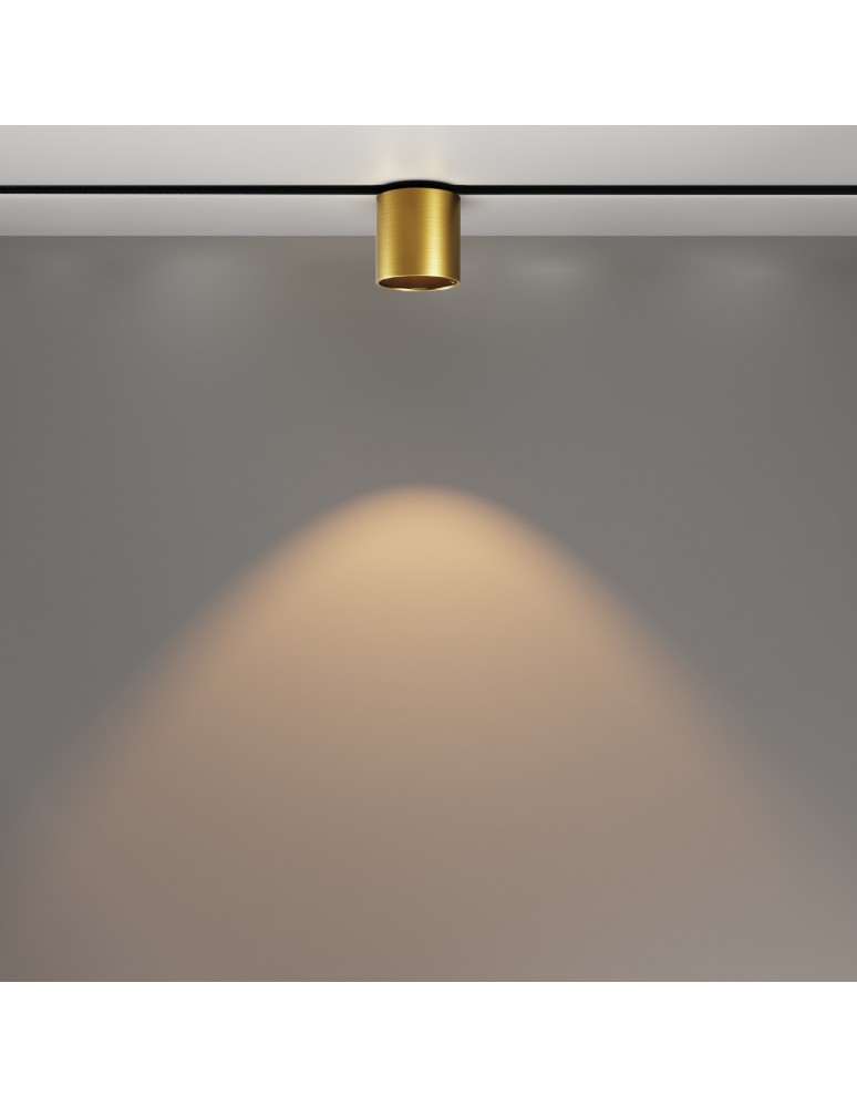 Maytoni Alfa S Lampa do Szyny Magnetycznej EXILITY LED 7W 380lm 3000K Mosiądz TR132-2-7W3K-BS Maytoni Alfa S Lampa do Szyny Magnetycznej EXILITY LED 7W 380lm 3000K Mosiądz TR132-2-7W3K-BS