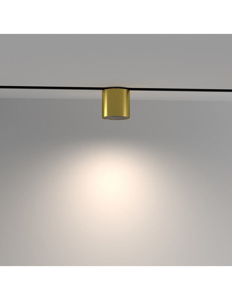 Maytoni Alfa S Lampa do Szyny Magnetycznej EXILITY LED 7W 390lm Mosiądz TR132-4-7W-DS-BS Maytoni Alfa S Lampa do Szyny Magnetycznej EXILITY LED 7W 390lm Mosiądz TR132-4-7W-DS-BS