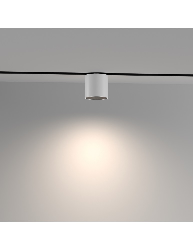 Maytoni Alfa S Lampa do Szyny Magnetycznej EXILITY LED 7W 350lm Biały TR132-4-7W-DS-W Maytoni Alfa S Lampa do Szyny Magnetycznej EXILITY LED 7W 350lm Biały TR132-4-7W-DS-W