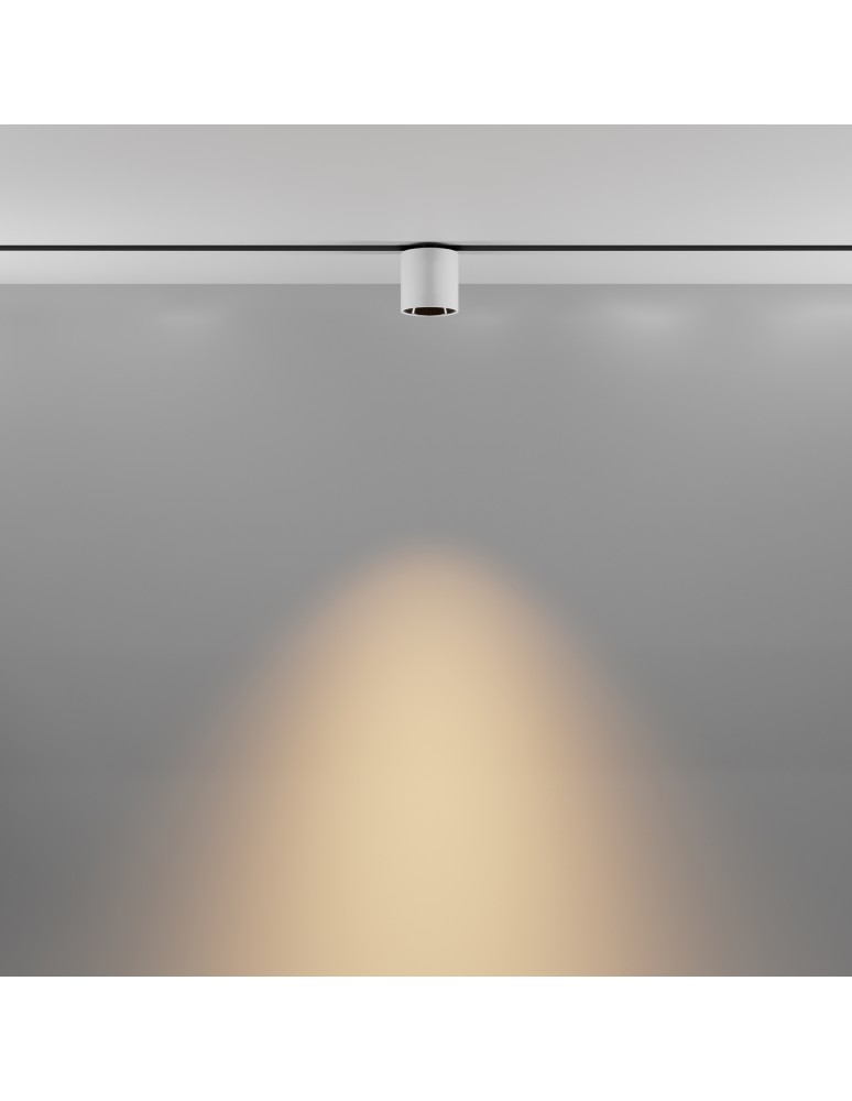 Maytoni Alfa S Lampa do Szyny Magnetycznej EXILITY LED 7W 330lm 3000K Biały TR132-2-7W3K-W Maytoni Alfa S Lampa do Szyny Magnetycznej EXILITY LED 7W 330lm 3000K Biały TR132-2-7W3K-W
