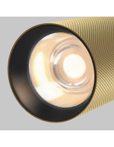 Maytoni Artisan Lampa do Szyny Magnetycznej EXILITY LED 12W 950lm 3000K Czarny, Złoty Mat TR097-2-12W3K-M-BMG - produkt 2